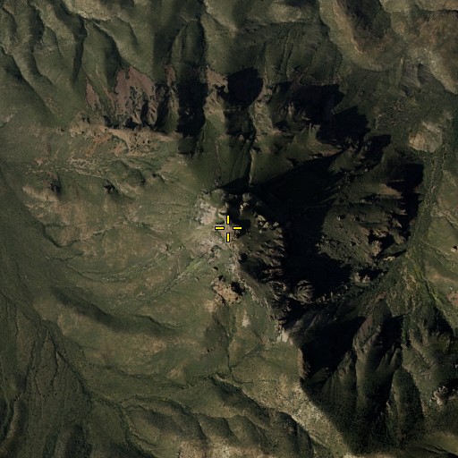Aerial/Satellite Image of Panther Peak, TX