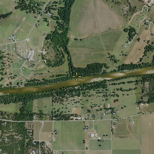 Aerial/Satellite Image of Patrick Creek, TX