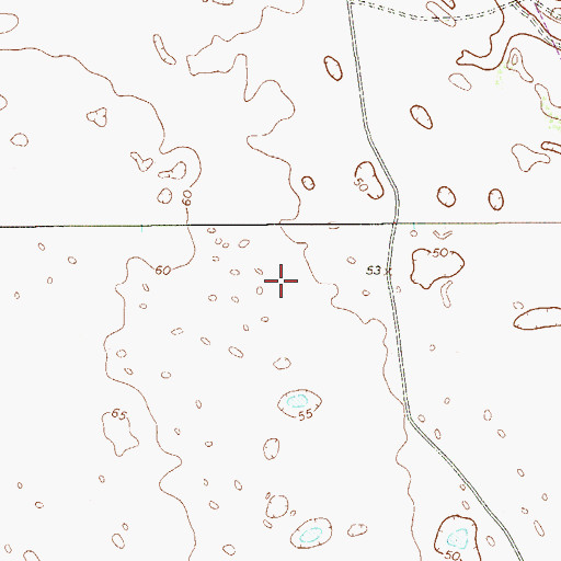 Topographic Map of Quiteria Pasture, TX