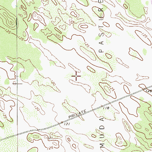 Topographic Map of Remuda Pasture, TX