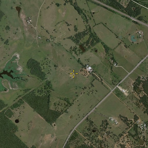 Aerial/Satellite Image of Ridgeway School, TX