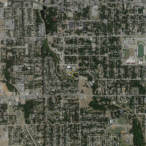 Aerial/Satellite Image of Senter Park, TX