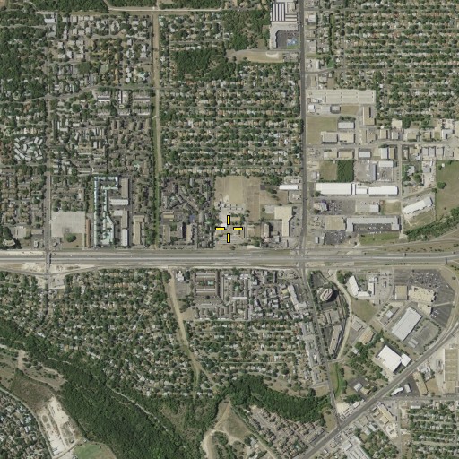 Aerial/Satellite Image of Serna School, TX