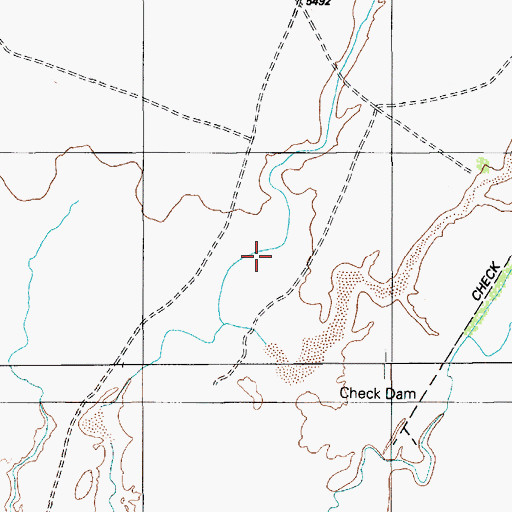 Topographic Map of Wepo Wash, AZ