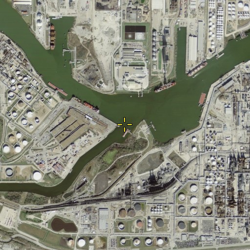 Aerial/Satellite Image of Sims Bayou, TX