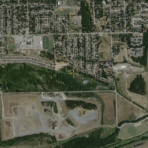 Aerial/Satellite Image of Spring Lake, TX