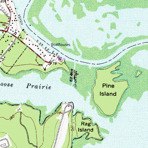 Topographic Map of Starr Ditch, TX