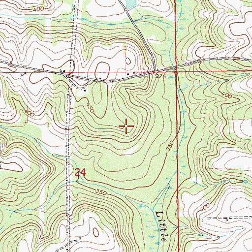 Topographic Map of Gilfords Store (historical), AL