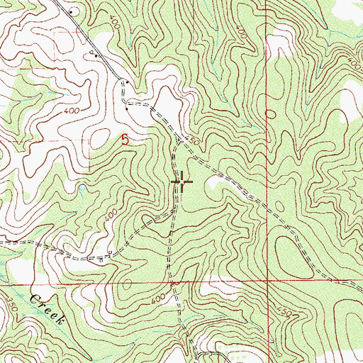 Topographic Map of Hickory Hill Church (historical), AL