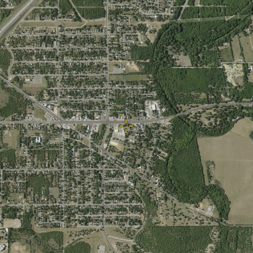 Aerial/Satellite Image of Stewart School, TX