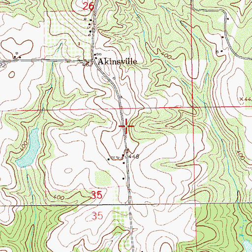 Topographic Map of Ketcham School (historical), AL