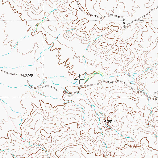 Topographic Map of Stormy Lease Trail, TX