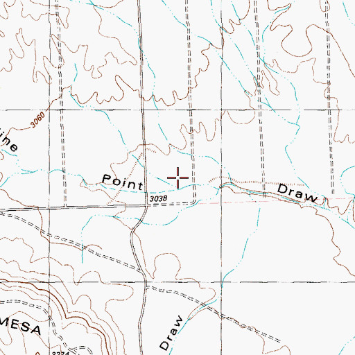 Topographic Map of Stove Canyon, TX