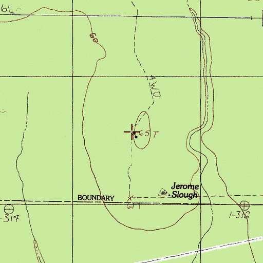 Topographic Map of Taylor Camp, TX