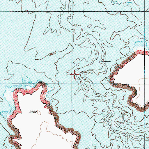 Topographic Map of West Canyon Creek, UT