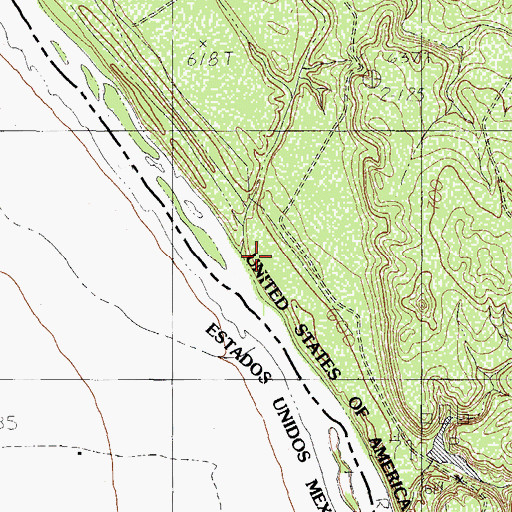 Topographic Map of Tovar Creek, TX