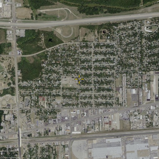 Aerial/Satellite Image of Travis School, TX