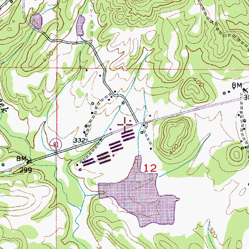 Topographic Map of First Pentecostal Church, AL