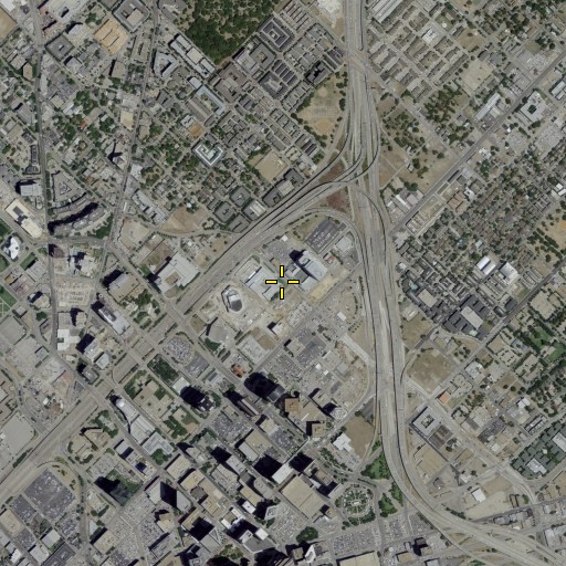 Aerial/Satellite Image of Washington High School, TX