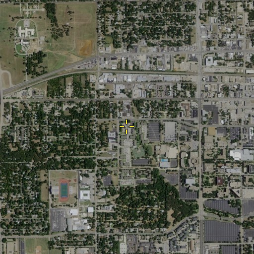 Aerial/Satellite Image of West Side School, TX
