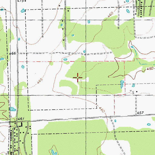 Topographic Map of West Tawakoni, TX