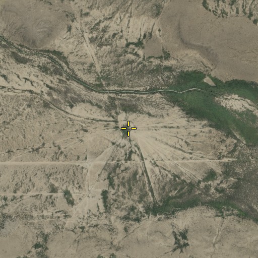 Aerial/Satellite Image of Adams Windmill, TX