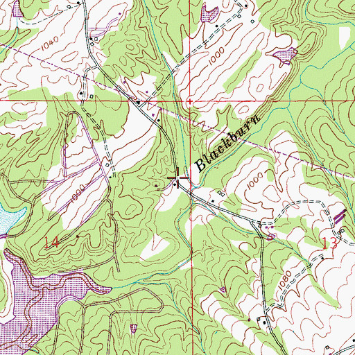 Topographic Map of Mill (historical), AL