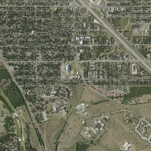 Aerial/Satellite Image of Ball School, TX