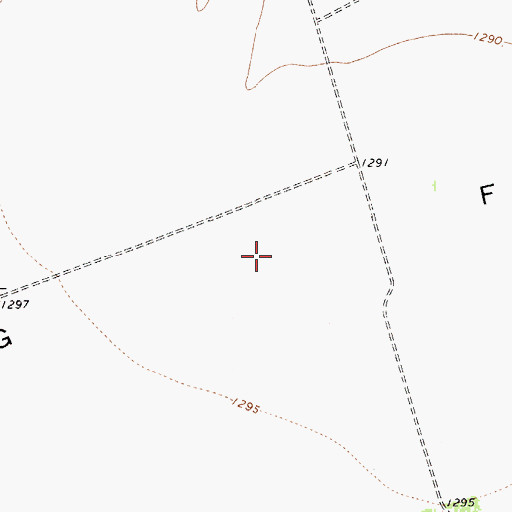 Topographic Map of Big Field, TX