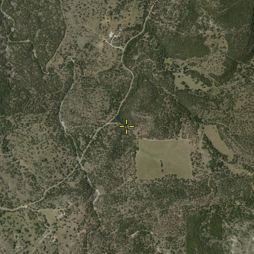 Aerial/Satellite Image of Blackjack Spring, TX