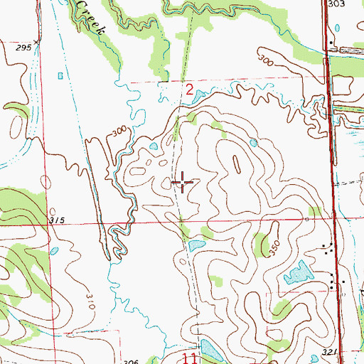 Topographic Map of Salters (historical), AL