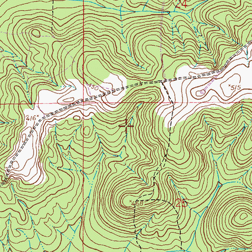 Topographic Map of Hayes Store (historical), AL