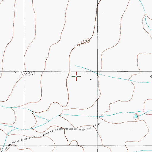 Topographic Map of CAA Beacon Number 6, TX