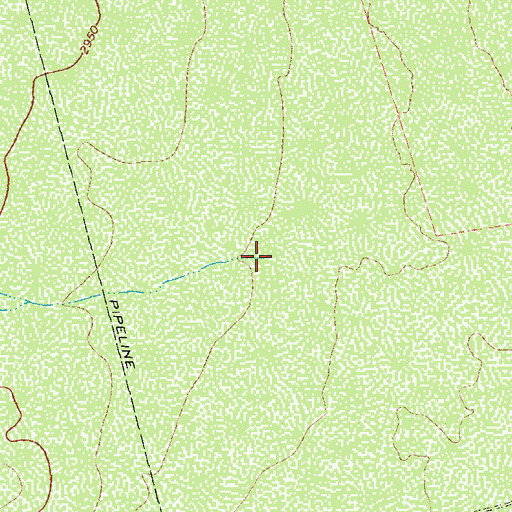 Topographic Map of Cheyenne Draw, TX