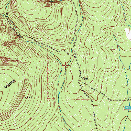 Topographic Map of Chilipitin Canyon, TX