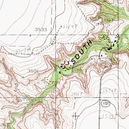 Topographic Map of Cita Glen Christian Camp, TX