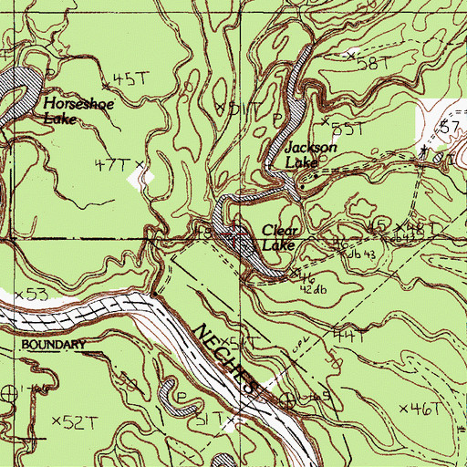 Topographic Map of Clear Lake, TX