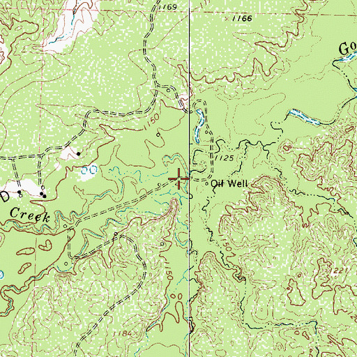 Topographic Map of Cope Branch, TX