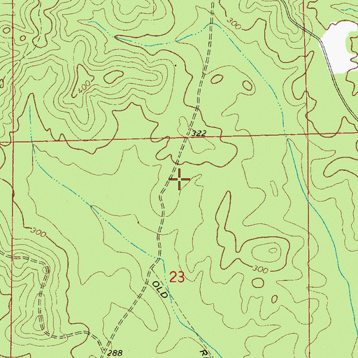 Topographic Map of Raleigh, AL