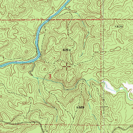 Topographic Map of Hatchett Creek Hunting Club, AL