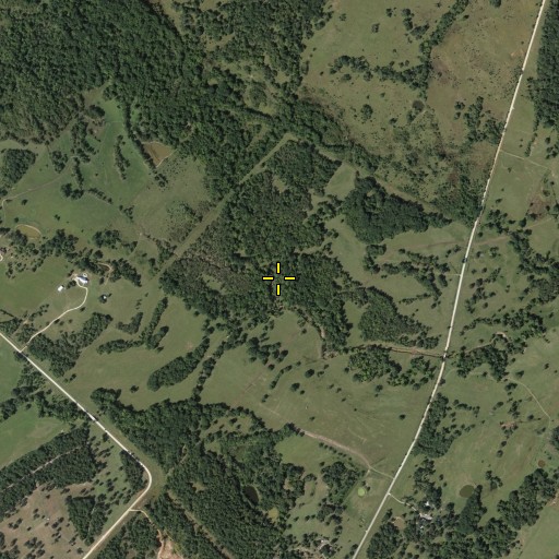 Aerial/Satellite Image of Ferrill Branch, TX