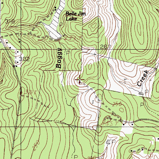 Topographic Map of Gillgal Church, TX