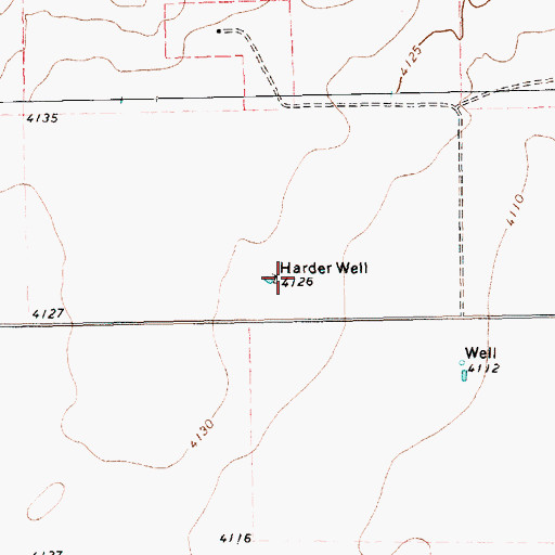 Topographic Map of Mission San Francisco De La Espada, TX