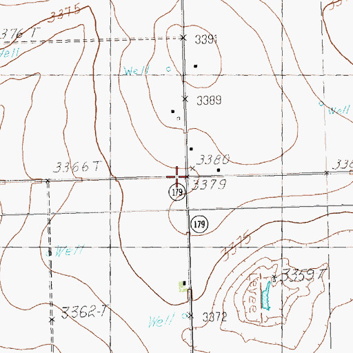Topographic Map of Hardy School (historical), TX