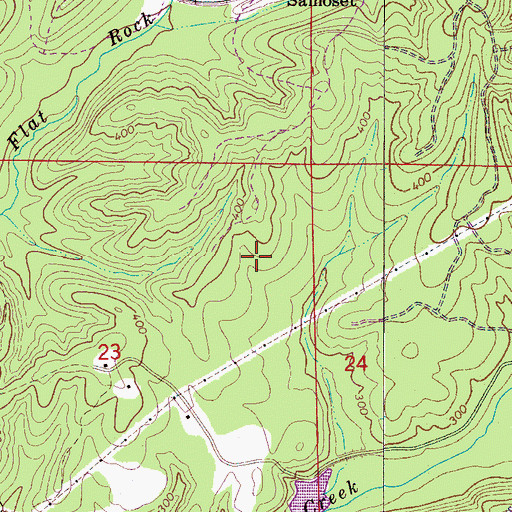 Topographic Map of Clipper Mine, AL