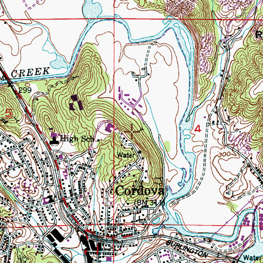 Topographic Map of Disney Drift Mine, AL