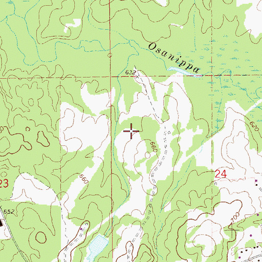 Topographic Map of Cussetaw (historical), AL