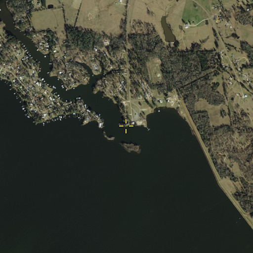 Aerial/Satellite Image of Jones Branch, TX
