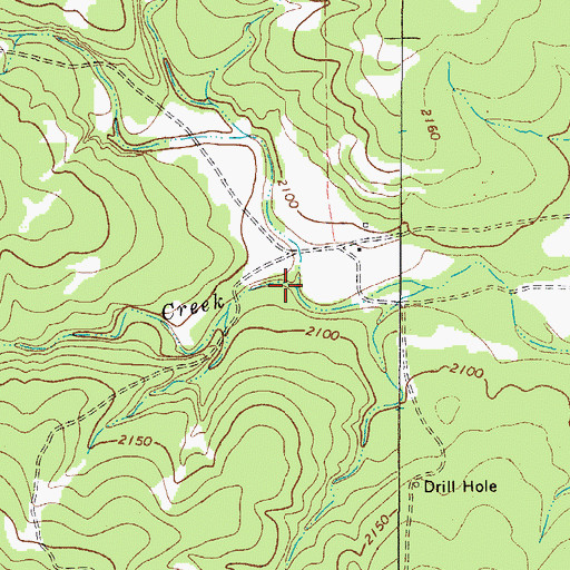 Topographic Map of Julio Draw, TX