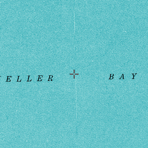 Topographic Map of Keller Bay, TX